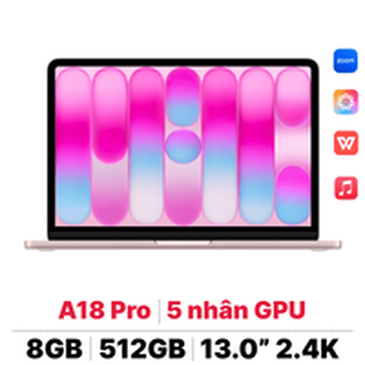 MacBook Neo 13 inch A18 Pro 2026 6CPU 5GPU 8GB 512GB Touch ID | Chính hãng Apple Việt Nam 2