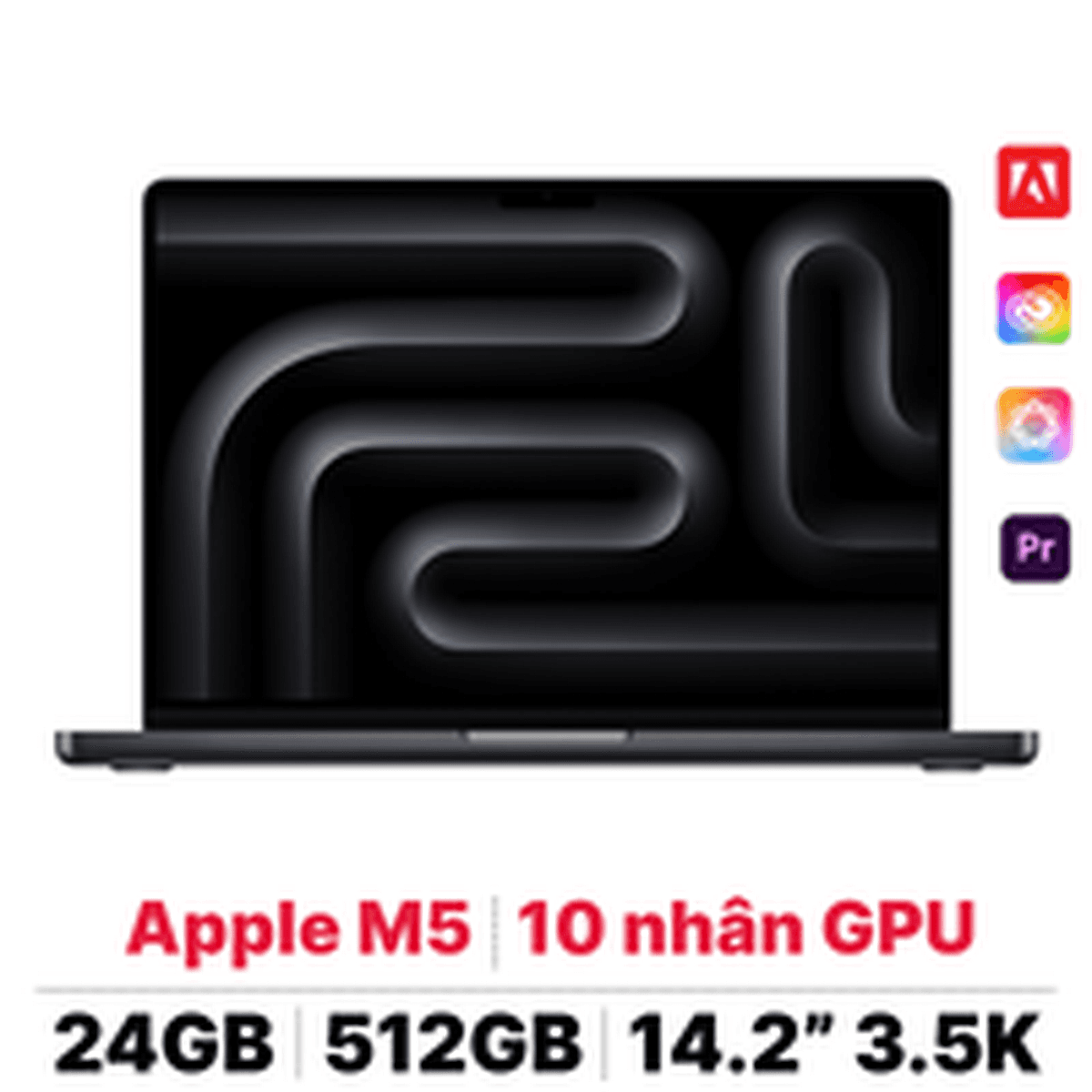 MacBook Pro 14 M5 10CPU 10GPU 24GB 512GB | Chính hãng Apple Việt Nam 2